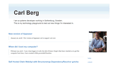 Desktop Screenshot of carl-berg.se